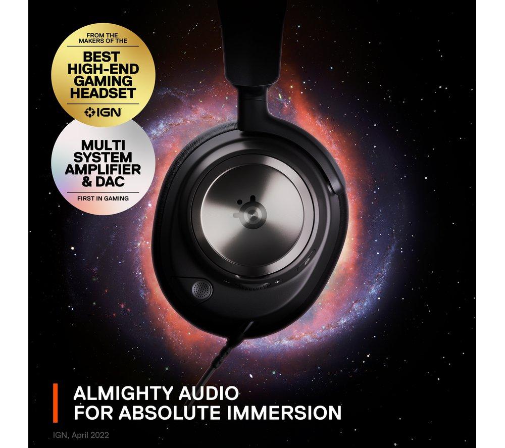 STEELSERIES Arctis Nova Pro 7.1 Gaming Headset with GameDAC - Black