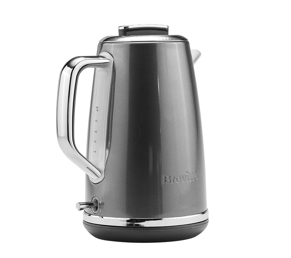 Best Buy: Haden Heritage 1.7 Liter Electric Kettle Stainless Steel with  Auto Shut -Off Black/Copper 75041