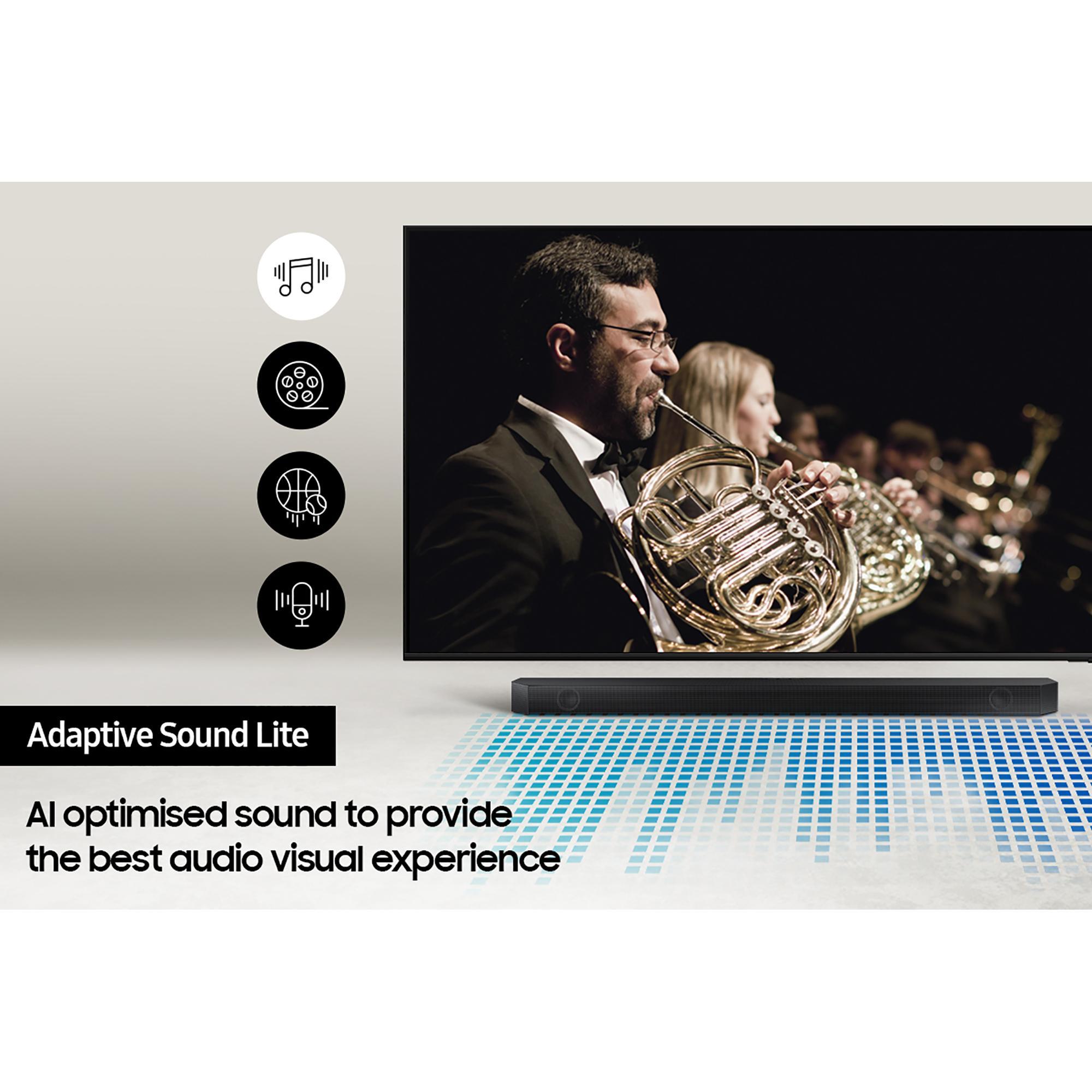 SAMSUNG HW-S50B/XU 3.0 All-in-One Sound Bar - Dark Grey image number 10 of 11