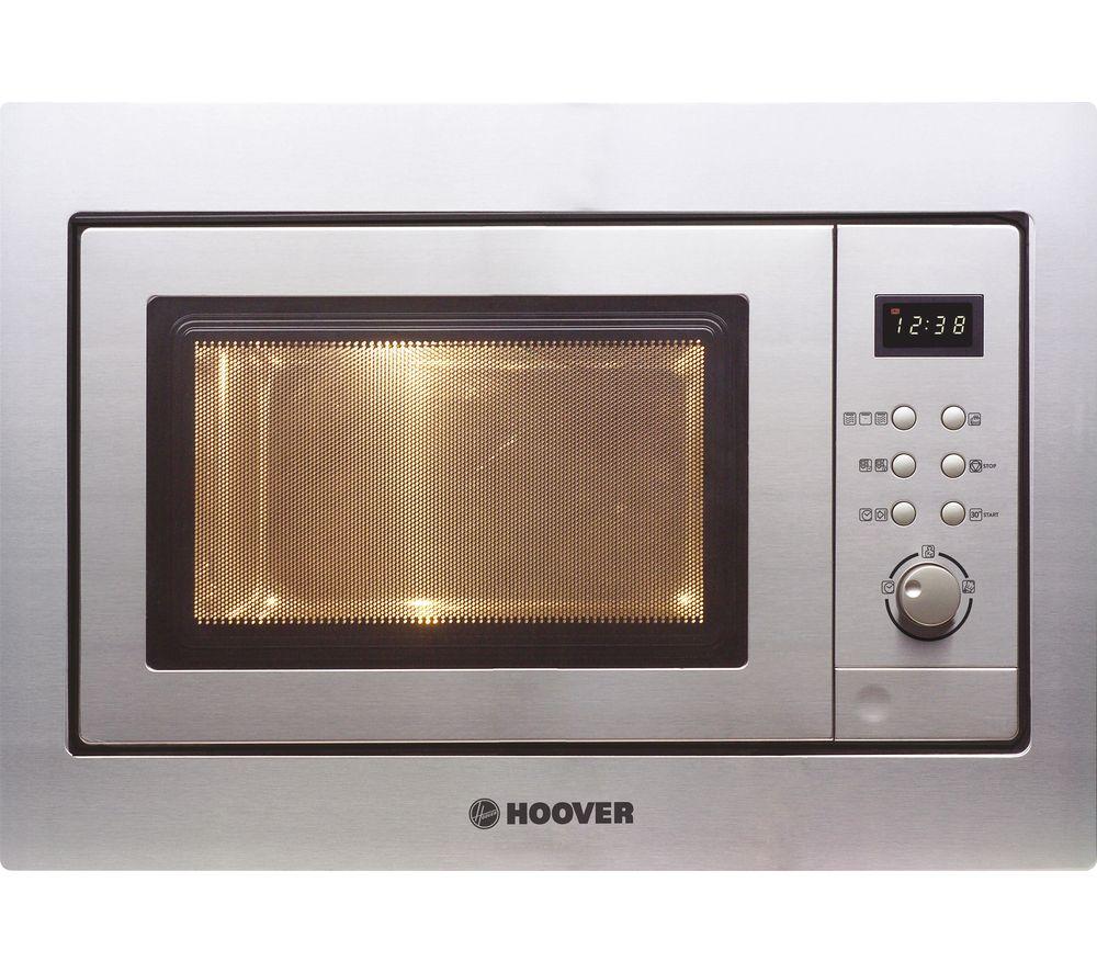 HOOVER HMG201X-80 Built-in Microwave with Grill - Stainless Steel