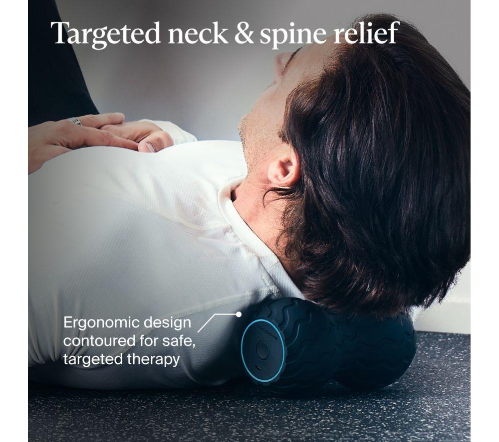 THERABODY Wave Duo Smart Back & Neck Massager - Black image number 2 of 10
