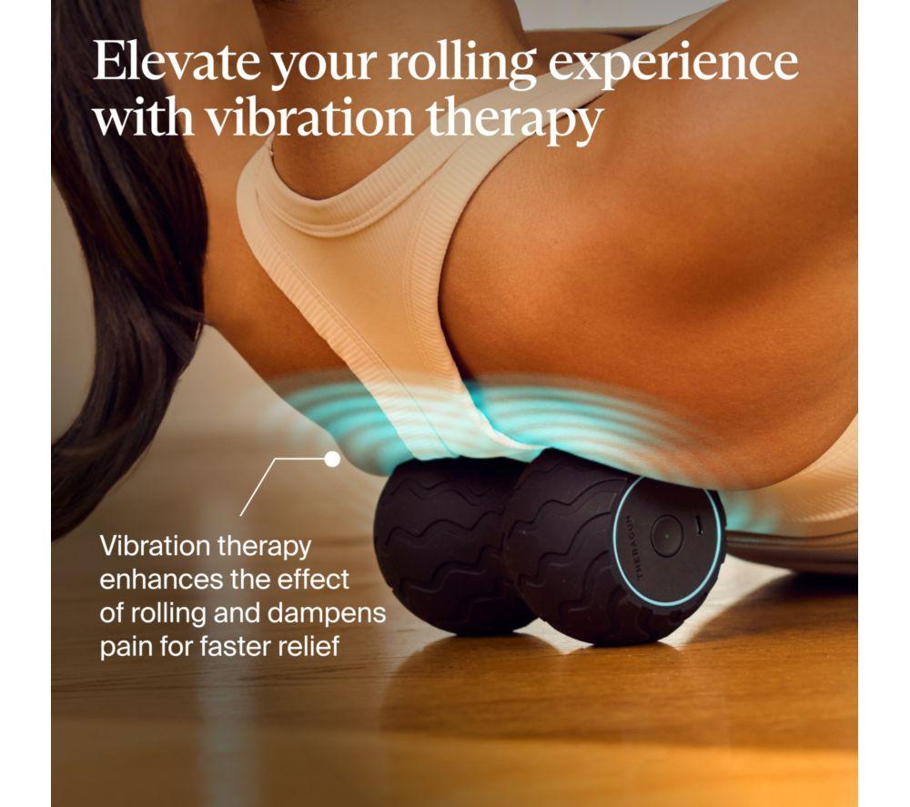 THERABODY Wave Duo Smart Back & Neck Massager - Black image number 4 of 10