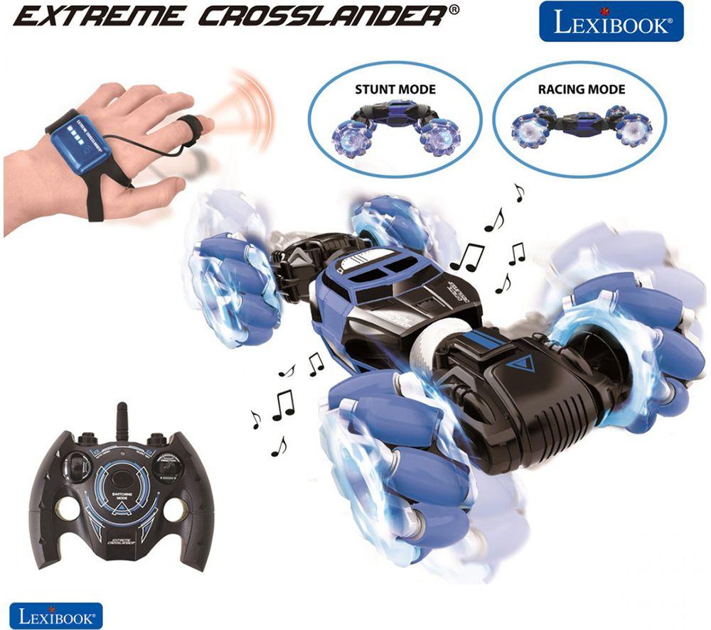 LEXIBOOK RC50 Extreme Crosslander RC Car - Black & Blue image number 2 of 2