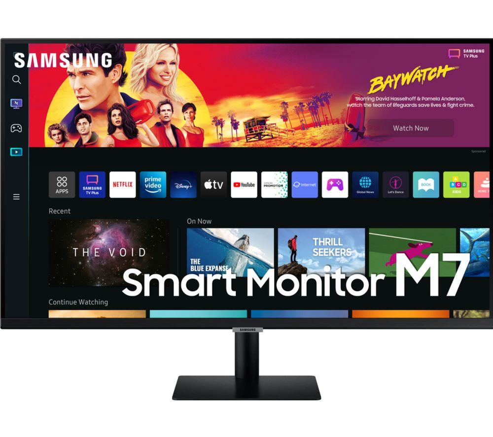 SAMSUNG LS32BM700UUXXU 32" 4K Ultra Smart Display with Amazon Alexa & Bixby (No Aerial)