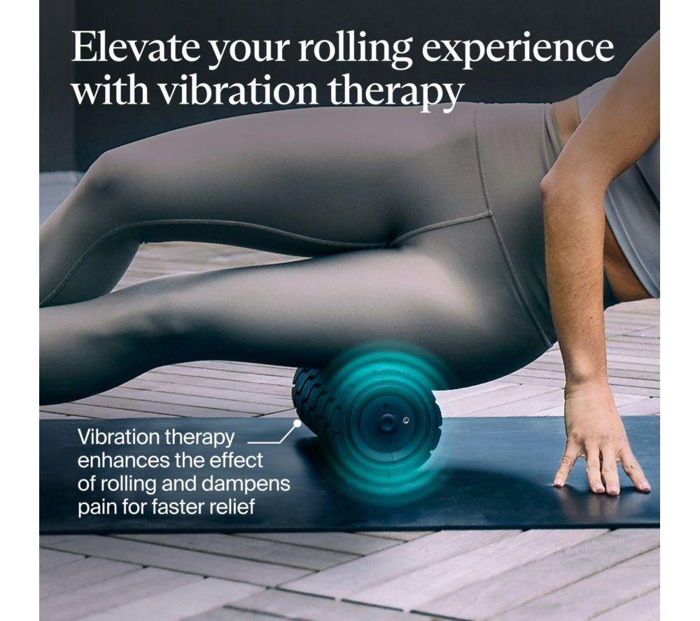 THERABODY Smart Foam Wave Roller - Black image number 4 of 10