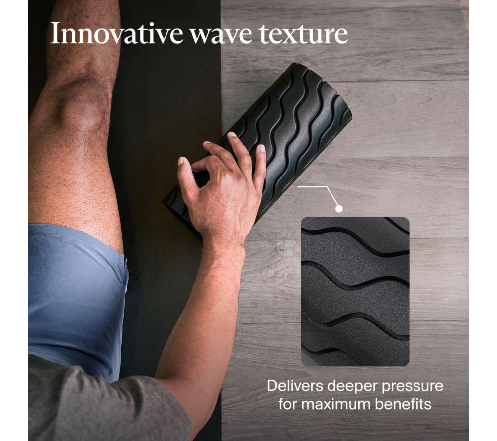 THERABODY Smart Foam Wave Roller - Black image number 6 of 10
