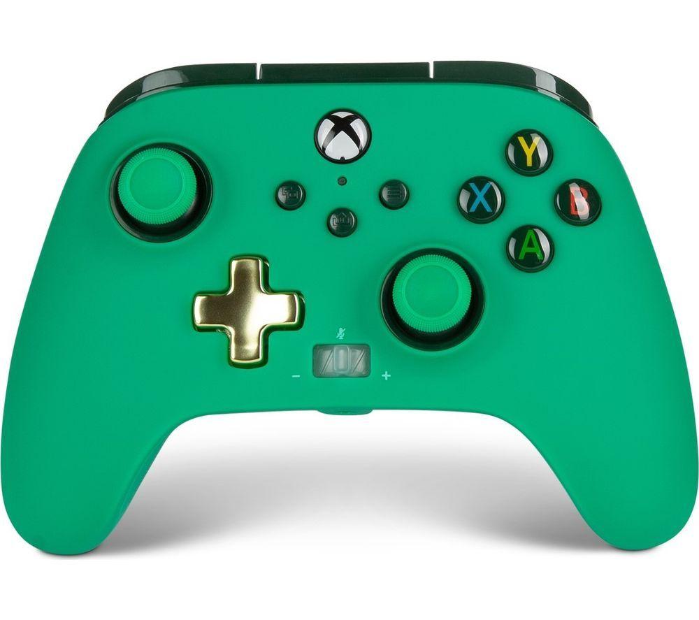 Buy POWERA Xbox Series X S Enhanced Wired Controller Green Currys