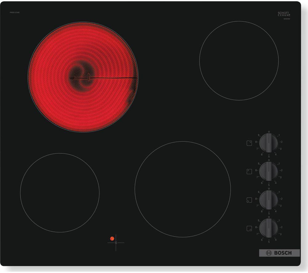 BOSCH Serie 2 PKE611CA3E Electric Ceramic Hob - Black