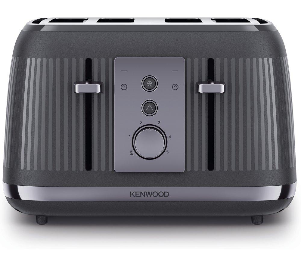 KENWOOD Dusk TFP30.000GR 4-Slice Toaster - Slate Grey