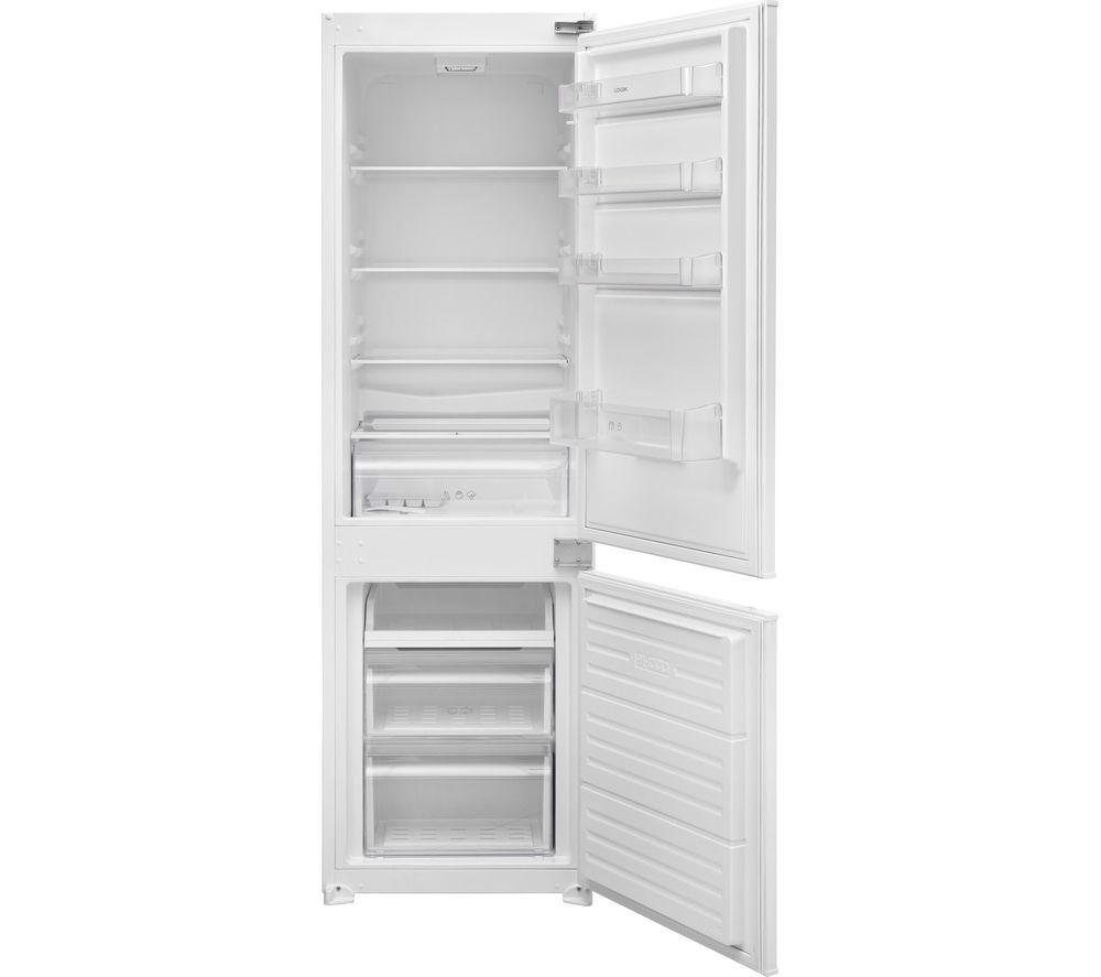 Short integrated fridge deals freezer