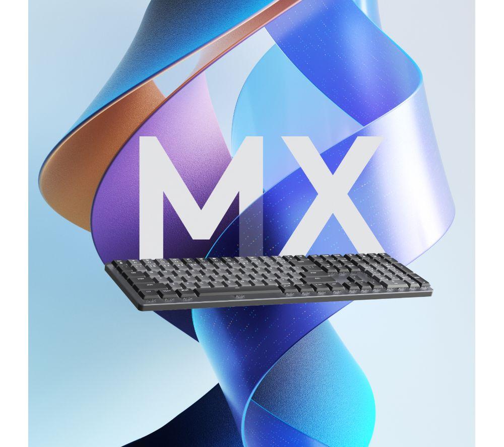 LOGITECH MX Wireless Mechanical Keyboard - Graphite image number 8 of 12