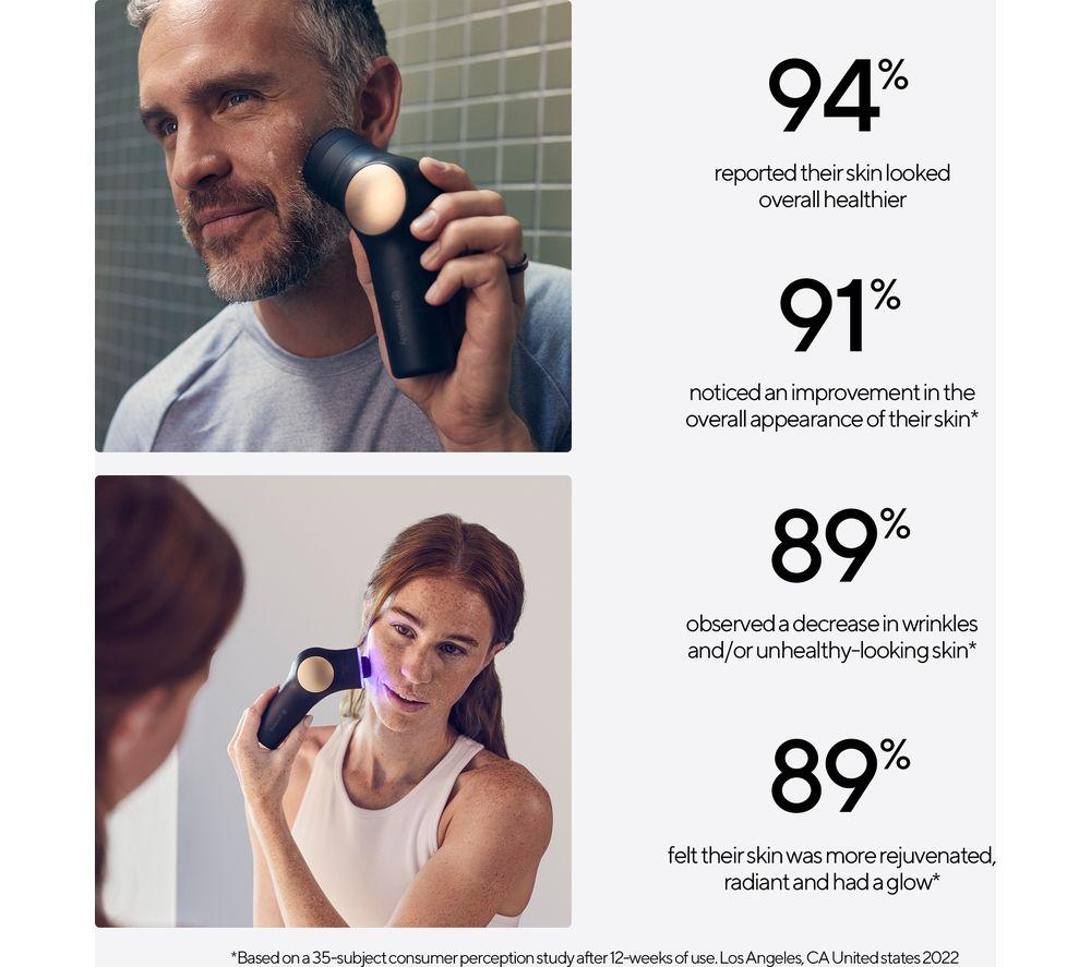 THERABODY TheraFace Pro Face Massager - Black image number 4 of 10