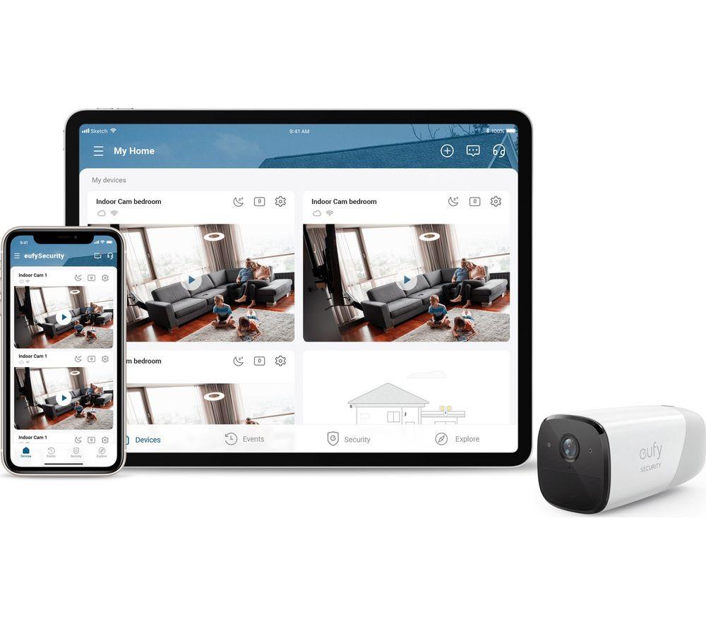 EUFY Cam 2 Pro 2K WiFi Security Camera System - 3 Cameras image number 4 of 4
