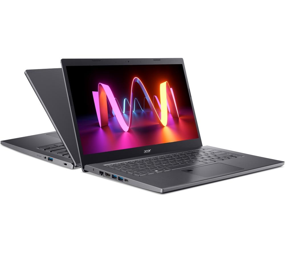 ACER Aspire 5 14 Laptop - IntelCore? i5, 512 GB SSD, Grey, Silver/Grey