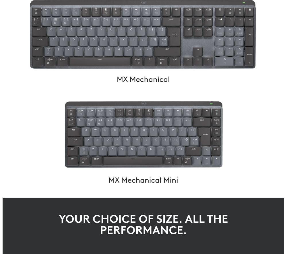 Buy LOGITECH MX Mechanical Mini Tactile Quiet Wireless Keyboard