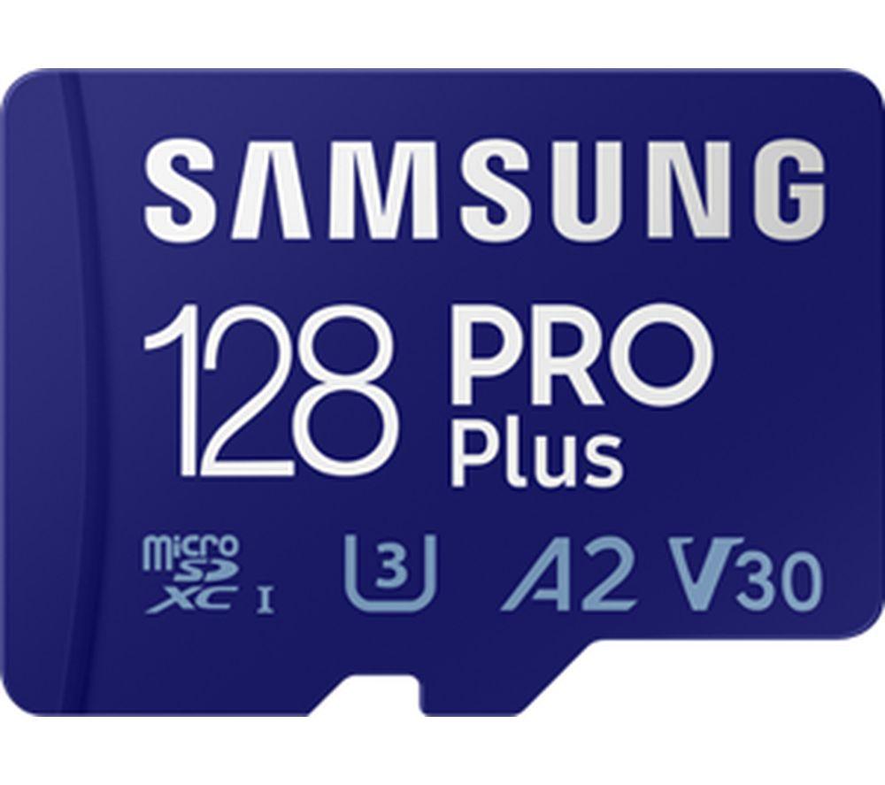 SAMSUNG Pro Plus Class 10 microSDXC Memory Card - 128 GB