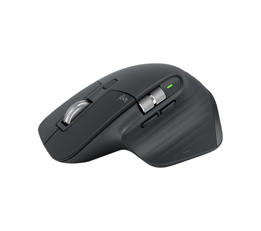 LOGITECH MX Master 3S Wireless Darkfield Mouse, Black