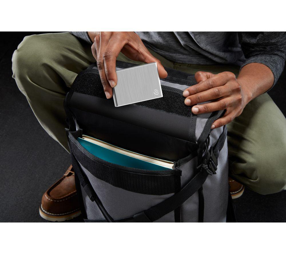 SEAGATE One Touch External SSD - 1 TB, Silver image number 8 of 9