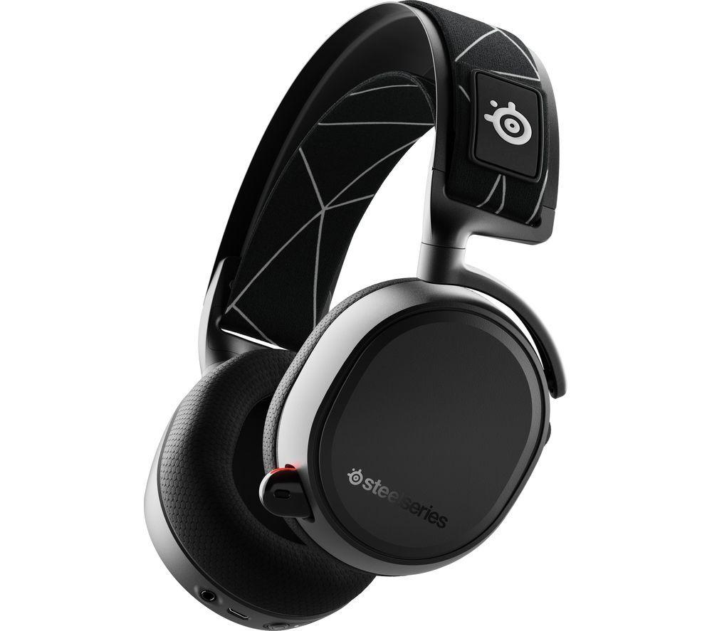 Buy STEELSERIES Arctis 9 Wireless 7.1 Gaming Headset - Black | Currys Buy STEELSERIES Arctis 9 Wireless 7.1 Gaming Headset - Black | Currys