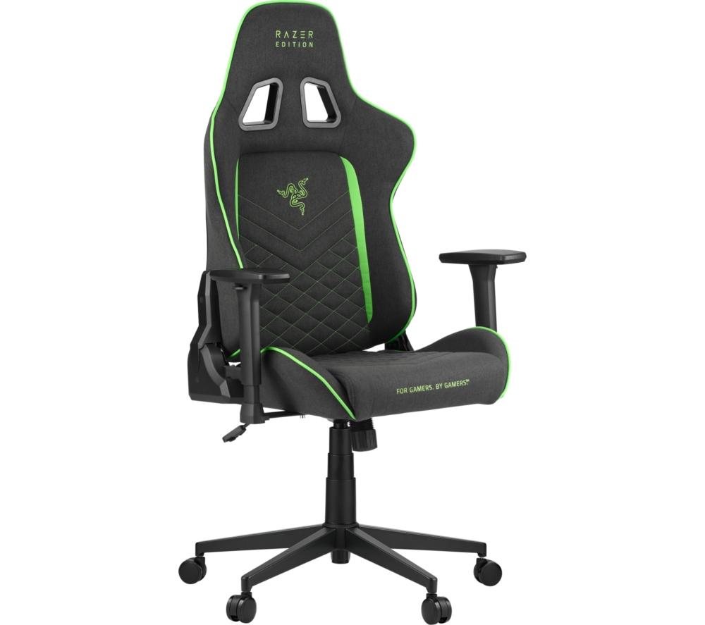 RAZER TAROK PRO X Cloth Gaming Chair - Grey & Green image number 2 of 14