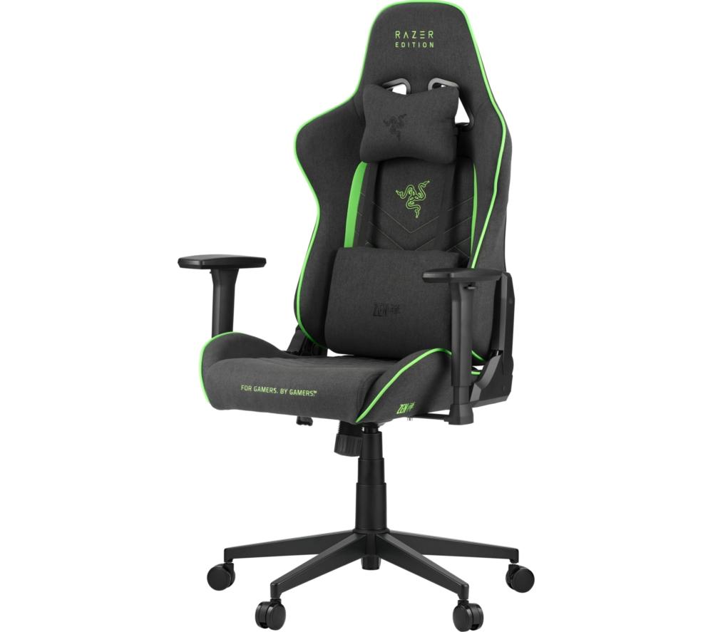 RAZER TAROK PRO X Cloth Gaming Chair - Grey & Green image number 5 of 14