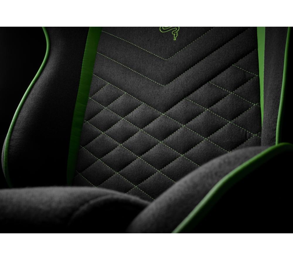 RAZER TAROK PRO X Cloth Gaming Chair - Grey & Green image number 11 of 14