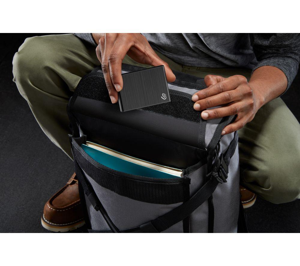 SEAGATE One Touch External SSD - 2 TB, Black image number 10 of 11