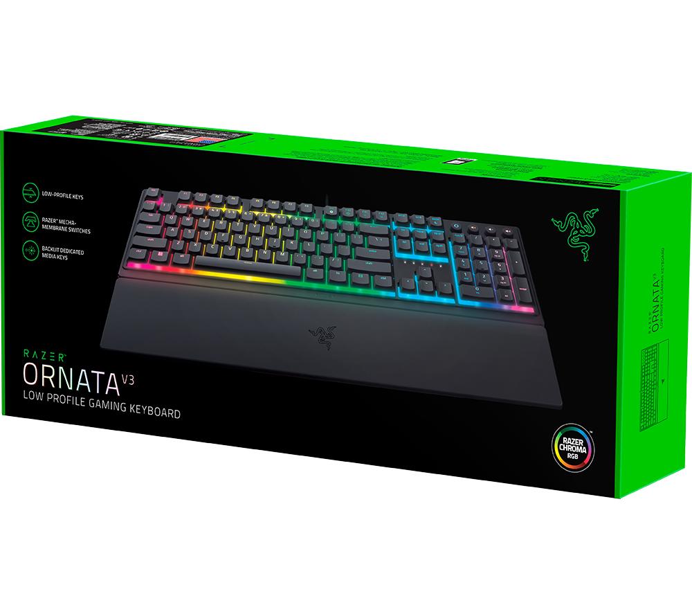 RAZER Ornata V3 Gaming Keyboard - Black image number 9 of 9
