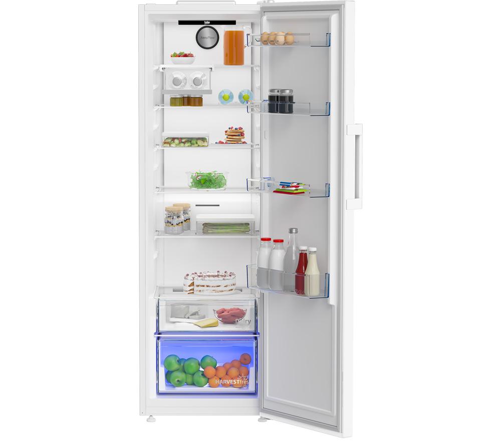 BEKO Pro HarvestFresh AeroFlow LNP4686LVW Tall Fridge - White image number 4 of 10