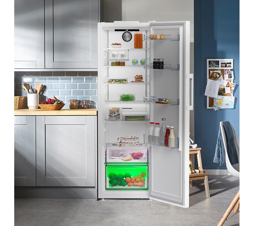 BEKO Pro HarvestFresh AeroFlow LNP4686LVW Tall Fridge - White image number 7 of 10