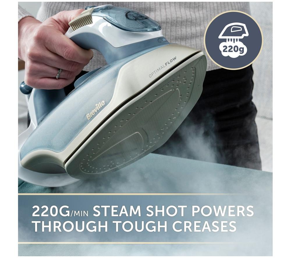 BREVILLE Elite VIN426 Steam Iron - Faded Navy & Champagne image number 5 of 7