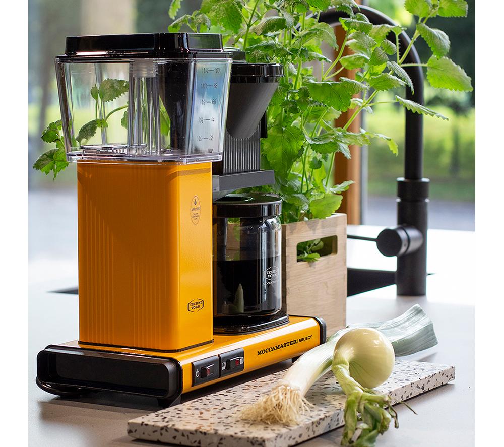MOCCAMASTER KBG Select 53815 Filter Coffee Machine - Yellow image number 5 of 7