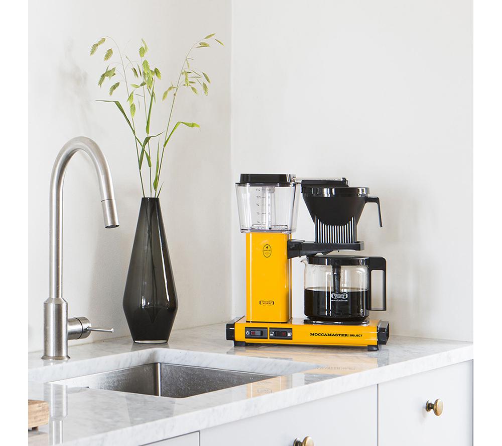 MOCCAMASTER KBG Select 53815 Filter Coffee Machine - Yellow image number 6 of 7