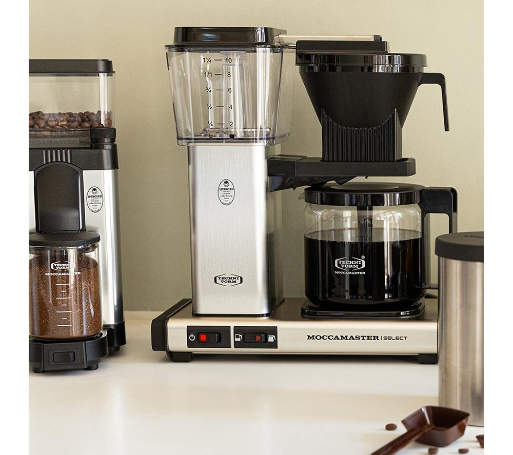 MOCCAMASTER KBG Select 53810 Filter Coffee Machine - Silver image number 6 of 7