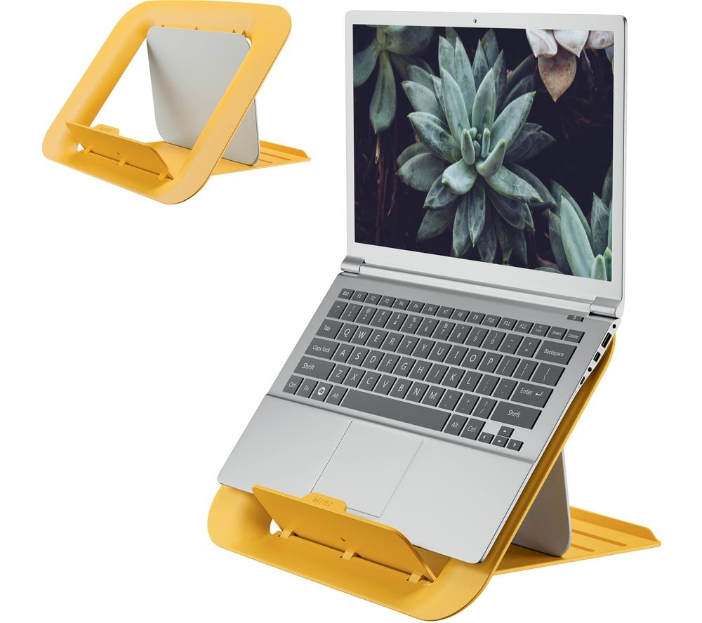 LEITZ Ergo Cosy Laptop Stand - Yellow image number 2 of 15