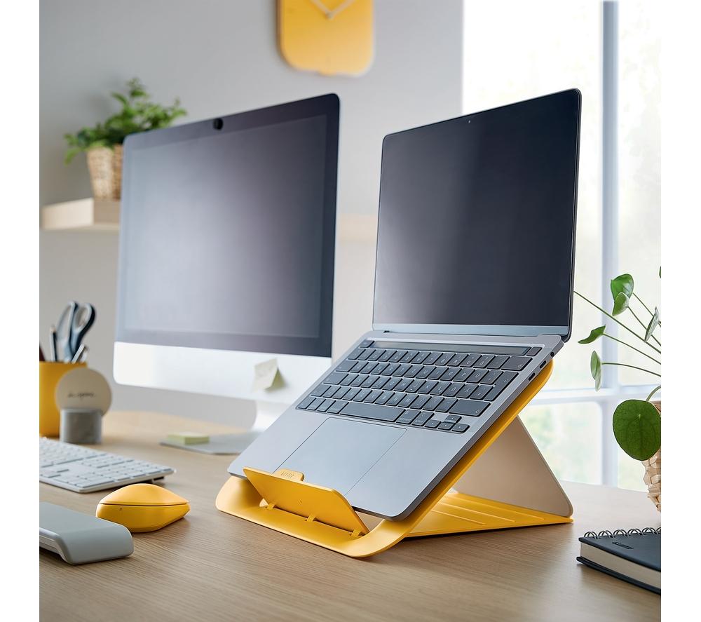 LEITZ Ergo Cosy Laptop Stand - Yellow image number 9 of 15