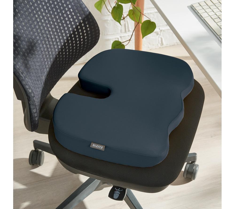 Buy LEITZ Ergo Cosy Seat Cushion Grey Currys