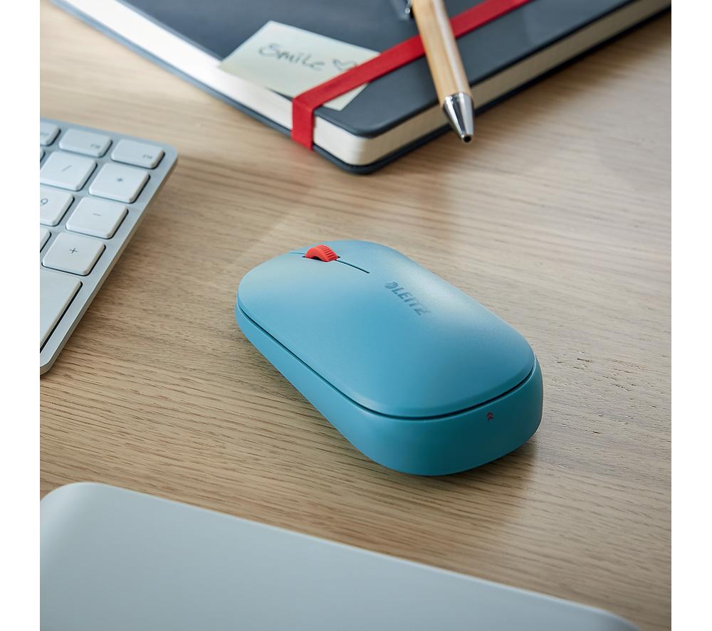 LEITZ Cosy SureTrack Dual Wireless Optical Mouse - Calm Blue image number 5 of 10