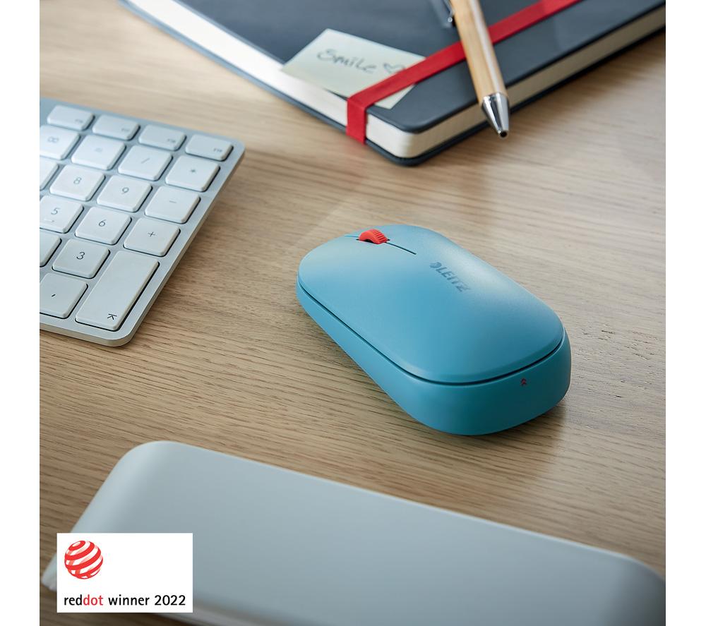 LEITZ Cosy SureTrack Dual Wireless Optical Mouse - Calm Blue image number 6 of 10
