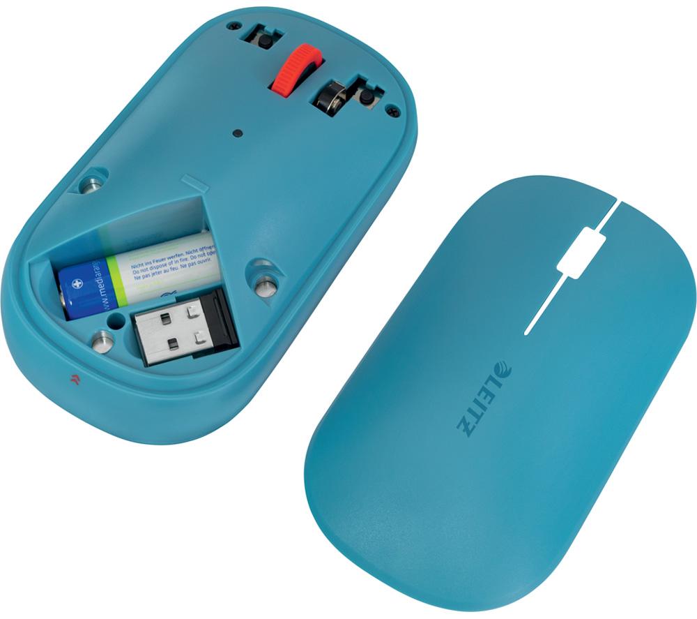 LEITZ Cosy SureTrack Dual Wireless Optical Mouse - Calm Blue image number 9 of 10