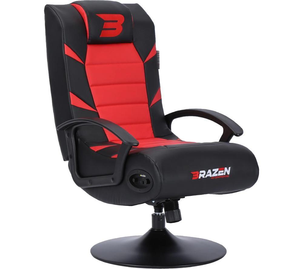 BRAZEN Pride 2.1 Wireless Gaming Chair - Red & Black