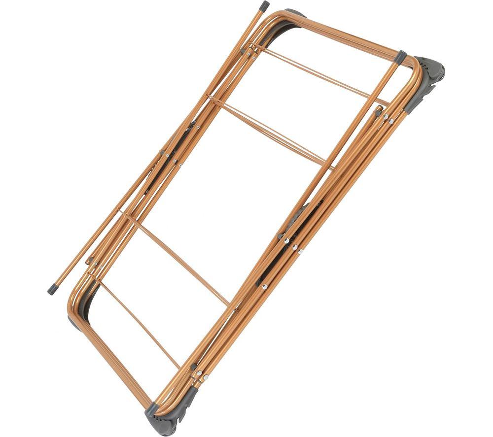 BELDRAY 150 Years Edition Clothes Airer - Copper & Grey image number 2 of 6