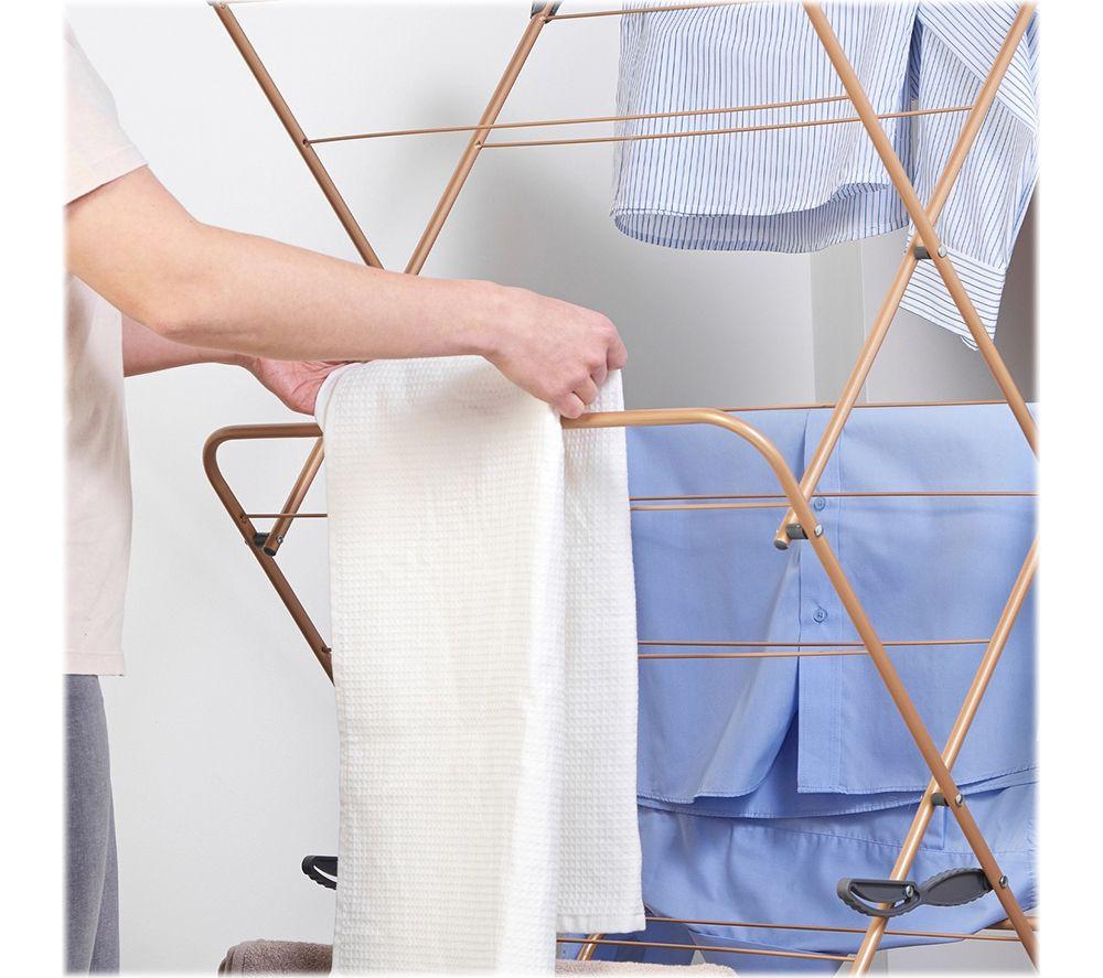 BELDRAY 150 Years Edition Clothes Airer - Copper & Grey image number 3 of 6