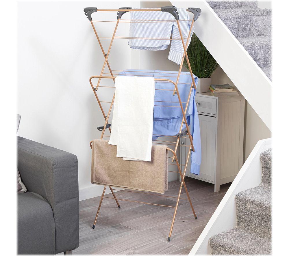 BELDRAY 150 Years Edition Clothes Airer - Copper & Grey image number 5 of 6