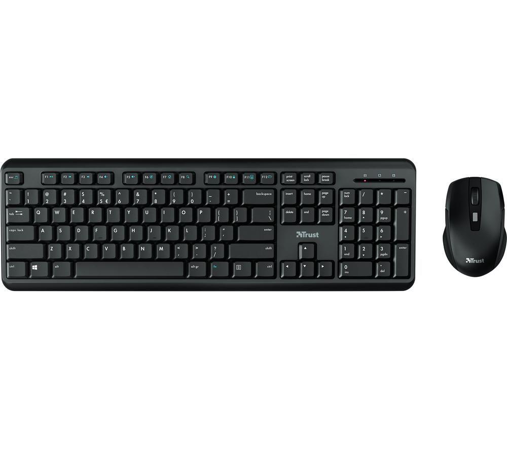 Buy TRUST Ody Wireless Keyboard & Mouse Set Currys