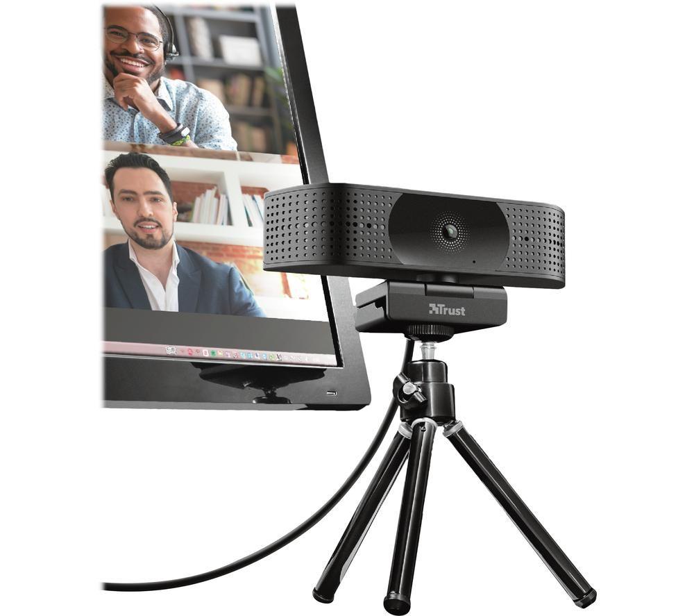 Buy TRUST 24280 4K Ultra HD Webcam Currys