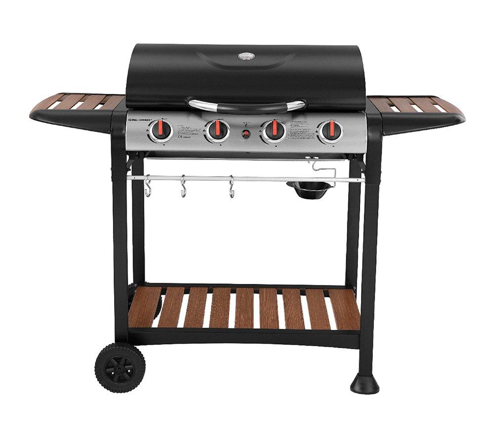 GEORGE FOREMAN GFGBBQ4BW 4 Burner Grill Gas BBQ review