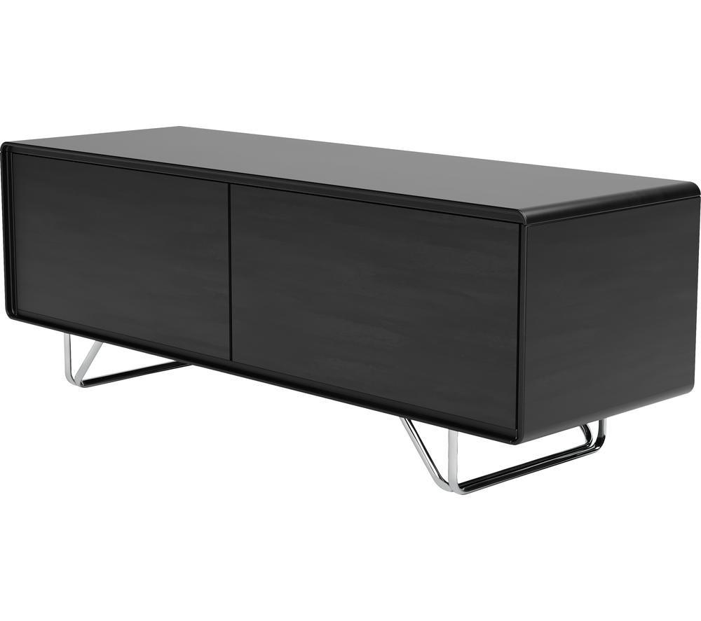 Image of ALPHASON Apollo 1200 mm TV Stand - Black, Black