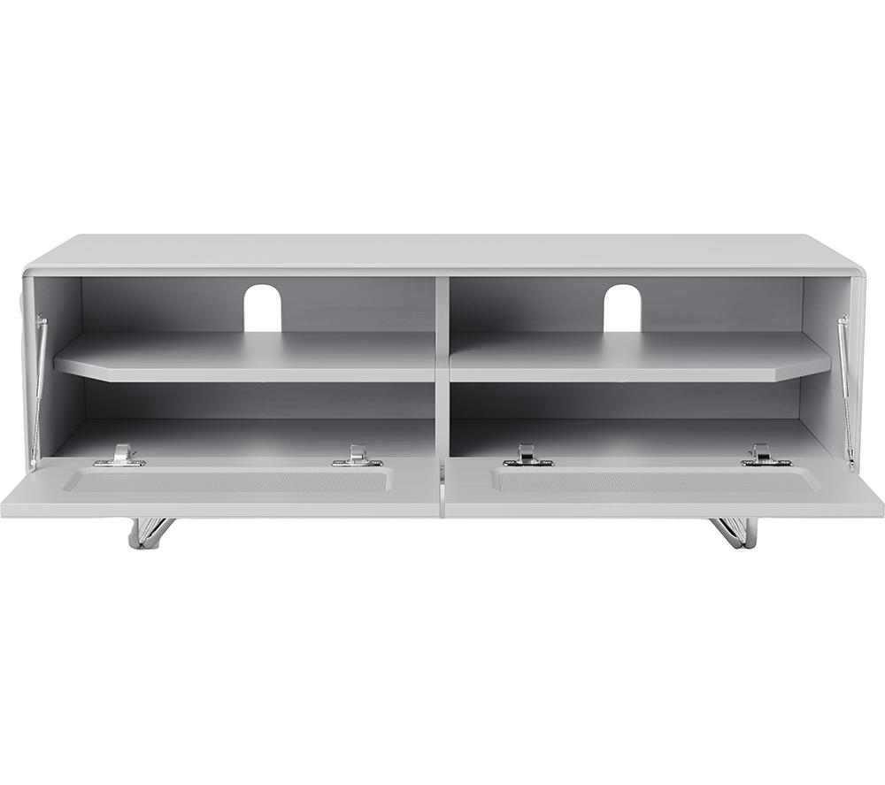 ALPHASON Apollo 1200 mm TV Stand for up to 60" TVs - White image number 4 of 5