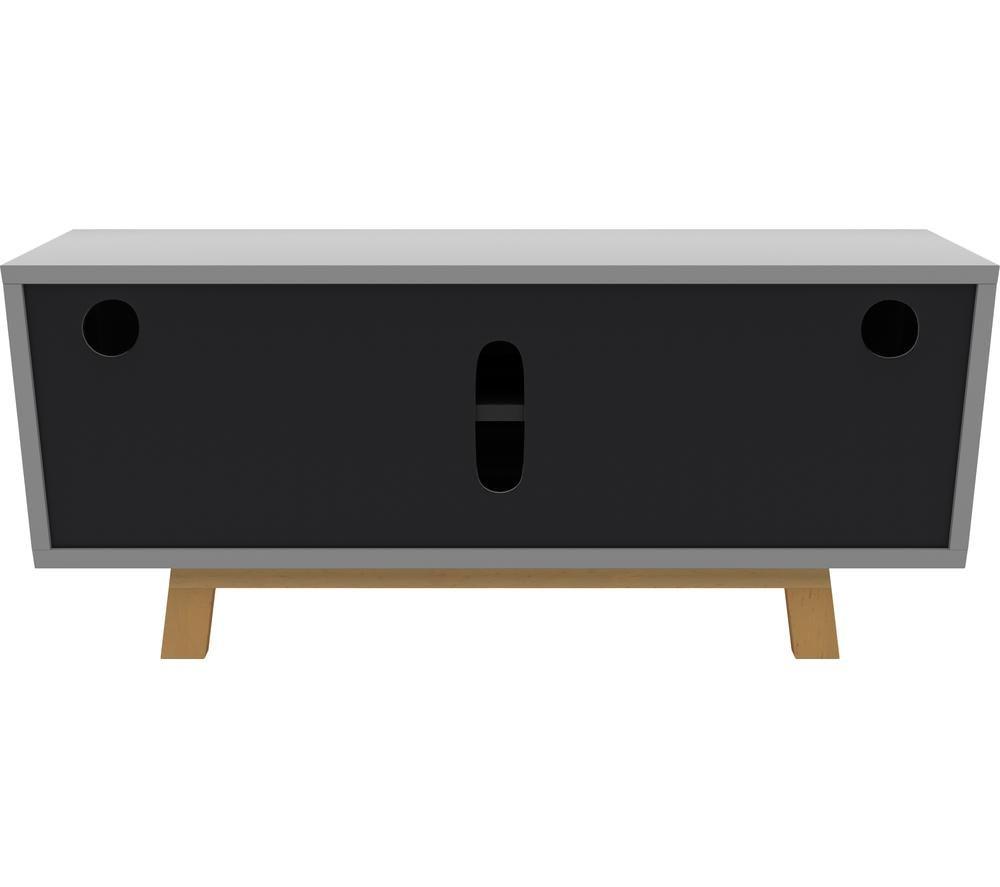 ALPHASON Florence 1200 mm TV Stand for up to 60" TVs - Grey & Oak image number 4 of 5